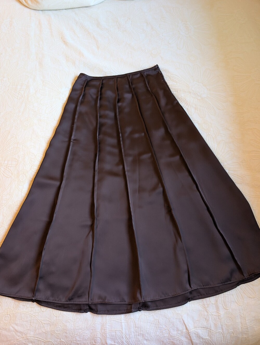 H&M Brown Midi Skirt